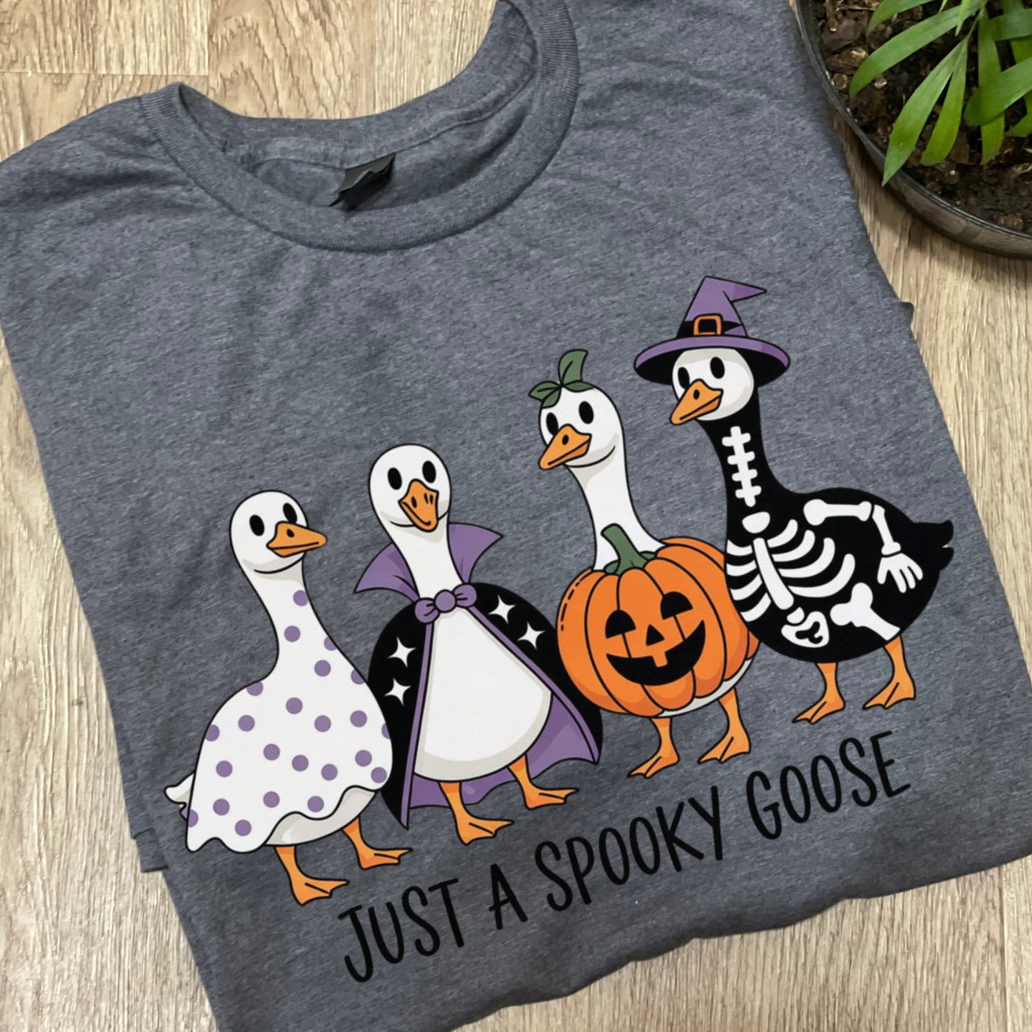 Just A Spooky Goose Tee