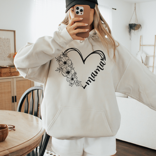 Mama Heart Hoodie