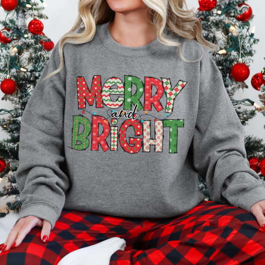 Merry Bright Sweatshirt