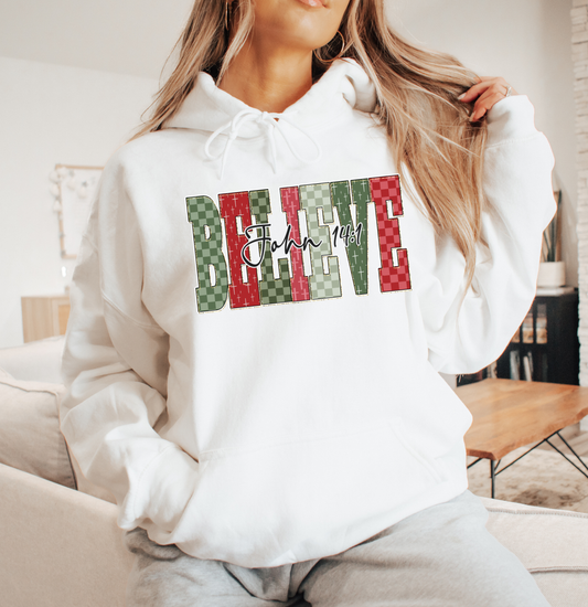 Christmas Believe Hoodie