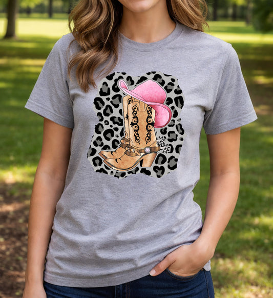 Cowgirl Boot Tee