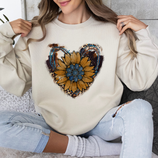 Western Heart Sweatshirt