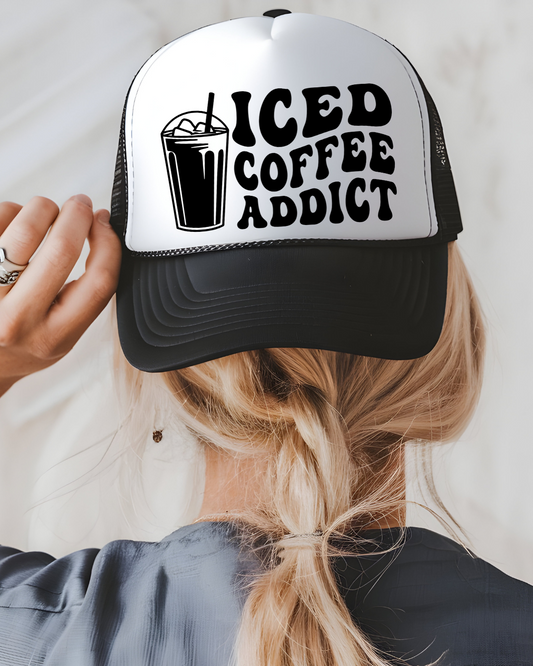 Funny Iced Coffee Addict
