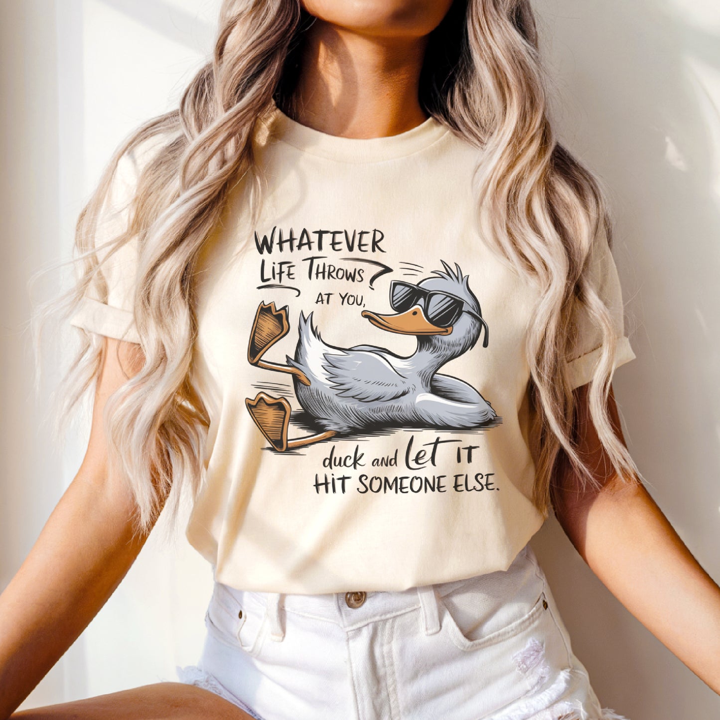 Funny Duck Tee