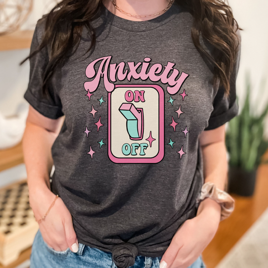 Anxiety Funny Tee